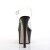 Pleaser Sandales SKY-308CRS Transparent Noir EU-39/US-9