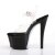 Pleaser Sandales SKY-308CRS Transparent Noir EU-35/US-5
