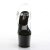 Pleaser Sandales SKY-308CRS Transparent Noir EU-37/US-7