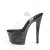 Pleaser Sandales SKY-308MG Transparent Noir EU-37/US-7