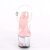 Pleaser Sandales SKY-308WHG Transparent Rose Multi Paillettes EU-35/US-5