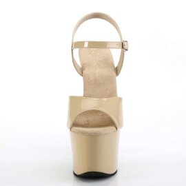 Pleaser Sandales SKY-309 Crème EU-37/US-7