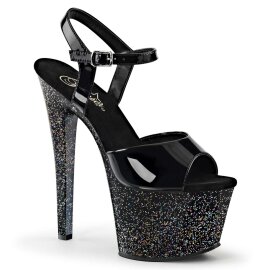 Pleaser Sandales SKY-309MG Noir EU-35/US-5