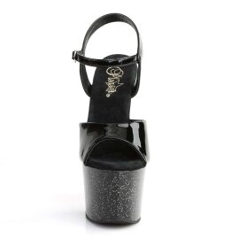 Pleaser Sandales SKY-309MG Noir EU-35/US-5