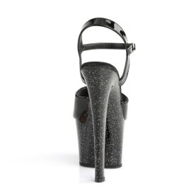 Pleaser Sandales SKY-309MG Noir EU-35/US-5