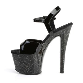 Pleaser Sandales SKY-309MG Noir EU-37/US-7