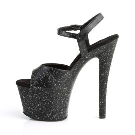 Pleaser Sandales SKY-309MMG Noir EU-35/US-5