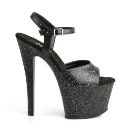 Pleaser Sandales SKY-309MMG Noir EU-35/US-5