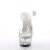 Pleaser Sandales STARDUST-608 Transparent Argent EU-35/US-5