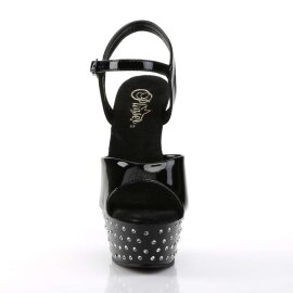 Pleaser Sandales STARDUST-609 Noir EU-41/US-11