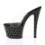 Pleaser Mules STARDUST-701 Transparent Noir EU-37/US-7
