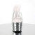 Pleaser Mules STARDUST-701 Transparent Argent Chrome EU-38/US-8