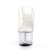 Pleaser Mules STARDUST-702 Transparent Argent EU-35/US-5