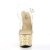 Pleaser Sandales STARDUST-708 Transparent Or Chrome EU-35/US-5