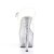 Pleaser Sandales STARDUST-708T Transparent Argent Strass EU-37/US-7