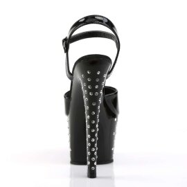 Pleaser Sandales STARDUST-709 Noir EU-35/US-5