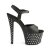 Pleaser Sandales STARDUST-709 Noir EU-35/US-5