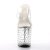 Pleaser Mules STARDUST-802 Transparent Argent EU-38/US-8
