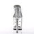 Pleaser Mules STARDUST-802 Transparent Argent EU-38/US-8
