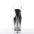 Pleaser Sandales STARDUST-808T Transparent Noir EU-37/US-7