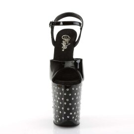 Pleaser Sandales STARDUST-809 Noir EU-37/US-7