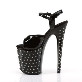 Pleaser Sandales STARDUST-809 Noir EU-37/US-7