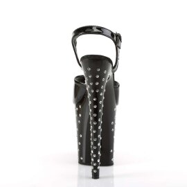 Pleaser Sandales STARDUST-809 Noir EU-37/US-7