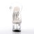 Pleaser Sandales TREASURE-708 Transparent Argent EU-40/US-10