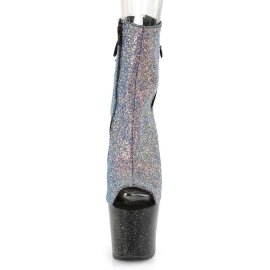Pleaser Bottines UNICORN-1018G Violet-Bleu Multi...