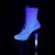 Pleaser Bottines UNICORN-1020G Violet-Bleu Multi Paillettes EU-36/US-6