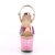 Pleaser Sandales UNICORN-711T Rose Scintillant Bigarré EU-35/US-5