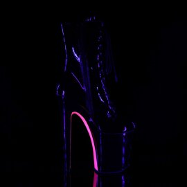 Pleaser Bottines XTREME-1020TT Noir Néon-Rose EU-35/US-5