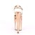 Pleaser Sandales XTREME-809TTG Or Rose Métallique Chrome Paillettes EU-35/US-5