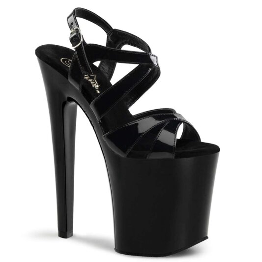 Pleaser Sandales XTREME-872 Noir EU-35/US-5