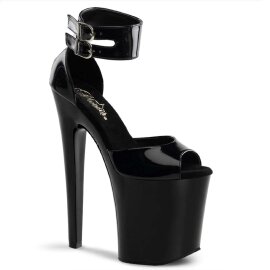 Pleaser Sandales XTREME-875 Noir EU-35/US-5