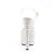 Pleaser Sandales ADORE-708MR-5 Transparent Blanc-Argent Strass EU-40/US-10