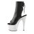 Pleaser Bottines BEJEWELED-1018DM-7 Faux cuir Noir Strass Argent EU-41/US-11