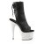 Pleaser Bottines BEJEWELED-1018DM-7 Faux cuir Noir Strass Argent EU-41/US-11