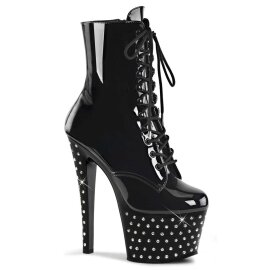 Pleaser Bottines STARDUST-1020-7 Noir EU-35/US-5
