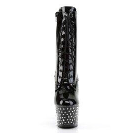Pleaser Bottines STARDUST-1020-7 Noir EU-35/US-5