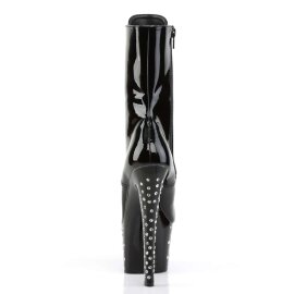 Pleaser Bottines STARDUST-1020-7 Noir EU-35/US-5