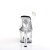 Pleaser Sandales TIPJAR-708-5 Transparent Noir EU-37/US-7