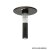 Lupit Pole Classic G2 45 mm avec revêtement thermolaqué Noir