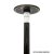 Lupit Pole Diamond G2 45 mm avec revêtement thermolaqué noir 2,30 m - 2,80 m
