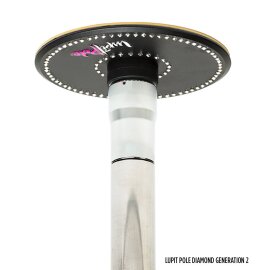 Lupit Pole Diamond G2 Acier inoxydable 45 mm 2,30 m - 3,30 m