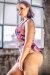 Pole Addict Short taille haute Peony XL