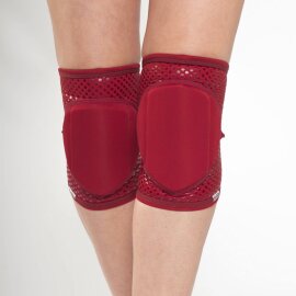 Que Wear Protège-genoux Rouge L