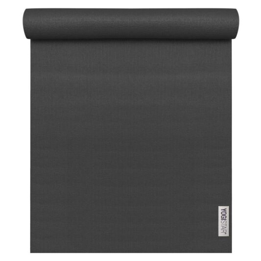 Tapis de yoga Basic Noir (183 cm 61 cm 4 mm)