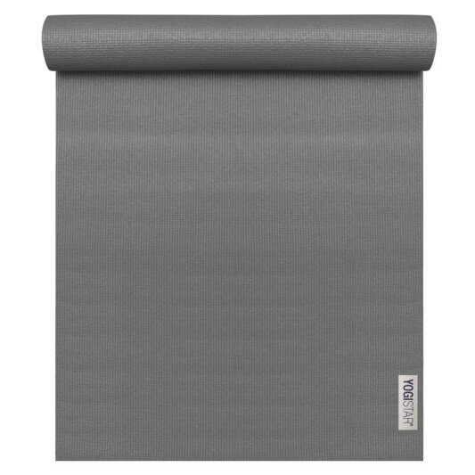 Tapis de yoga Basic Graphite (183 cm 61 cm 4 mm)