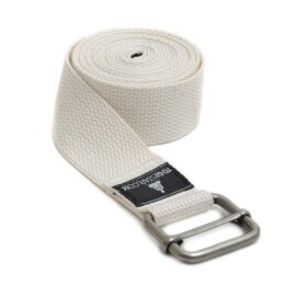 Sangle de yoga Blanc
